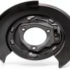 ACDelco Drum Brake Backing Plate Black Metal-0