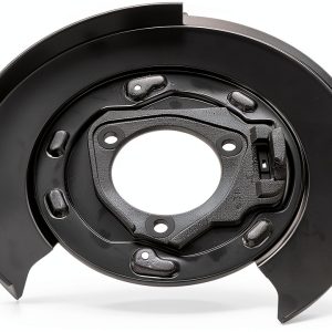 ACDelco Drum Brake Backing Plate Black Metal-0