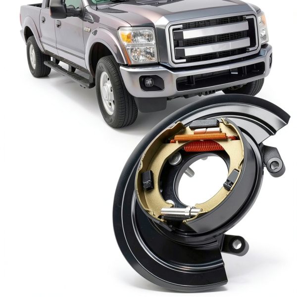 Fexhull Brake Backing Plate Assembly for Ford Excursion-4