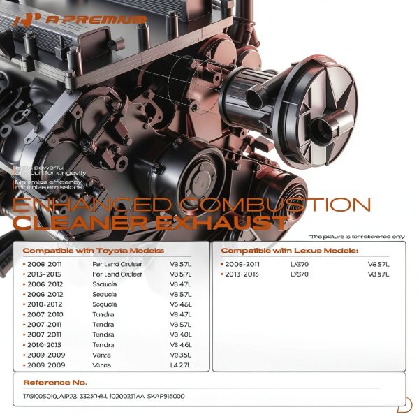 A-Premium Smog Pump Plastic Aluminum for Toyota-1