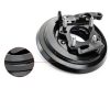 Parking Brake Backing Plate A-Premium Black Steel-5