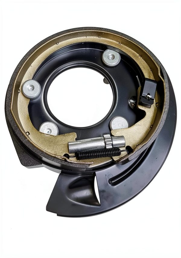 AngyMeck Parking Brake Backing Plate Metal Black-4