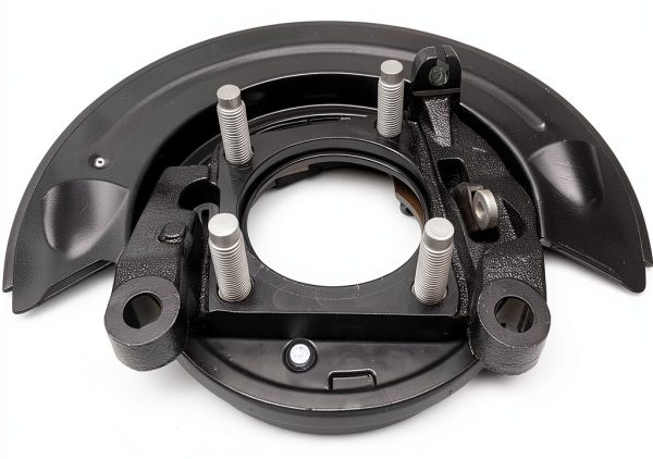 AngyMeck Parking Brake Backing Plate Metal Black-1