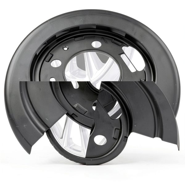 Rear Brake Dust Shield Backing Plates Set 2 UnayKolb for Ford Trucks-5