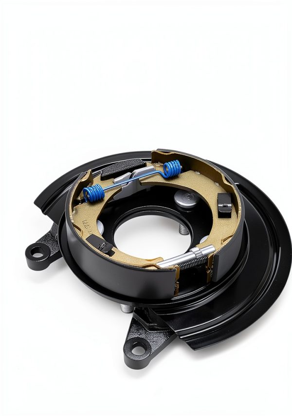 A-Premium Loaded Parking Brake Backing Plate for Cadillac Escalade-0