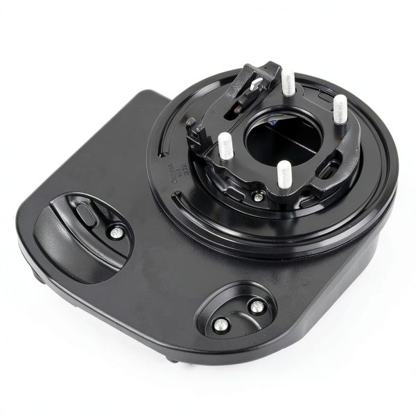 A-Premium Loaded Parking Brake Backing Plate for Cadillac Escalade-5