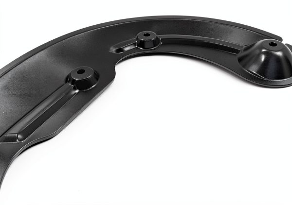 Front Brake Dust Shield Zyntorly Chrome for 2004-2008 Ford F150-8