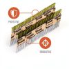 Paslode Framing Nails 650383 Round Head 2.38in Steel 2000pcs-1