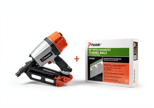 Paslode Framing Nails 650383 Round Head 2.38in Steel 2000pcs-5