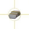 Therwen 800 Count 21° Framing Nails Ring Shank - Galvanized, 4 Sizes-5