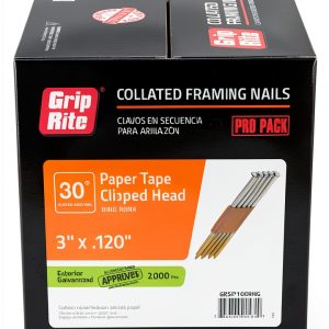 Grip-Rite GRSP10DRHG 3-Inch x .120-Inch Framing Nail 2000pcs-0