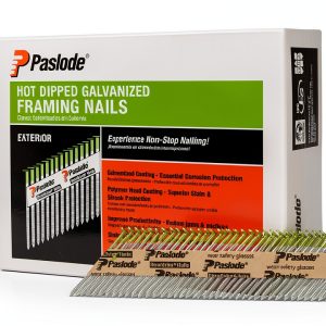 Paslode Framing Nails 650383 Round Head 2.38in Steel 2000pcs-0