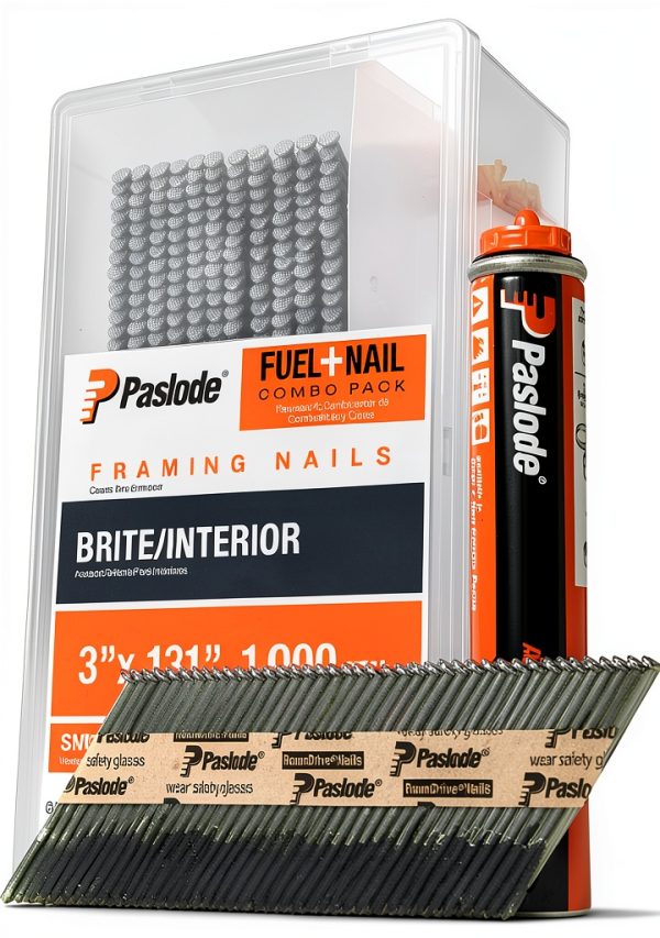 Paslode Framing Nails 3" x .131 Gauge Fuel Pack with 1,000 Nails-0