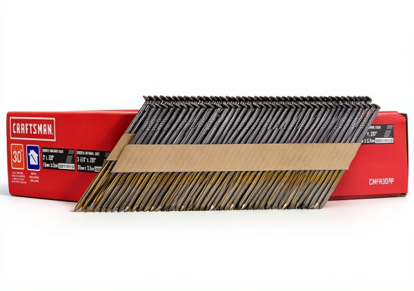 CRAFTSMAN Framing Nails Collated Smooth 30° 3-1/4in & 3in 0.12in 500-0