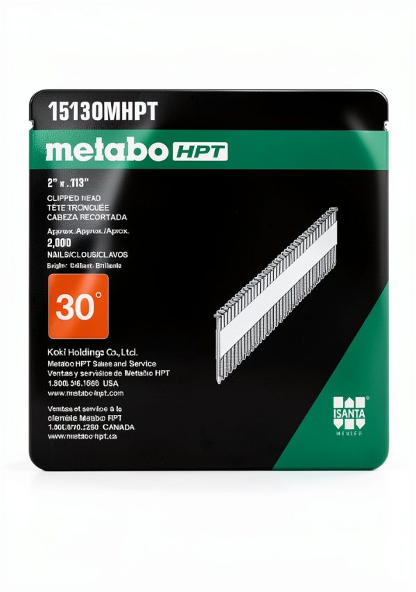 Metabo HPT 2 x .113 clipped head framing nails-2